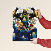 My Hero Academia: Deku, Bakugo & Todoroki 2025 Poster